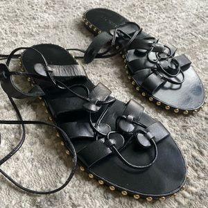 J Crew Gladiator Sandals. (Worn Once!)